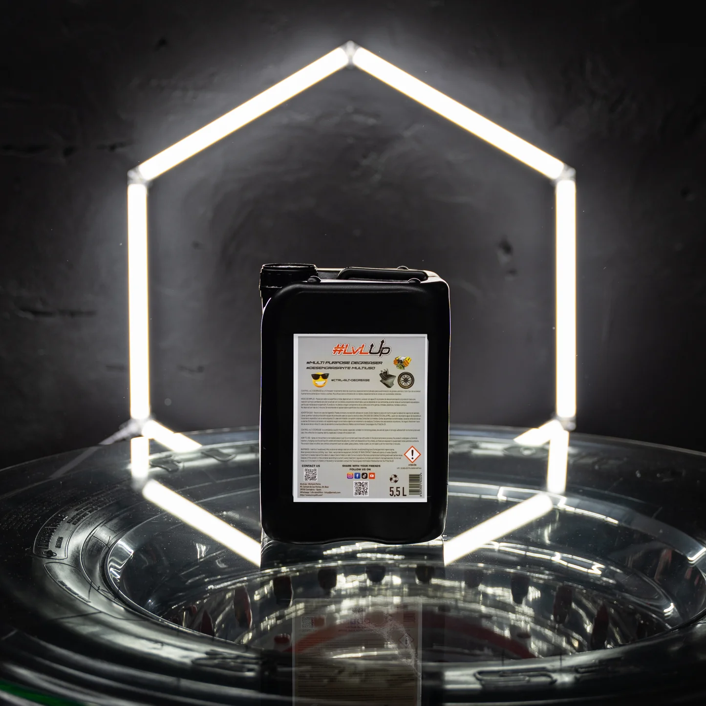 LvLUp #CTRL+ALT+DÉGRAISSAGE MULTI USAGE ( 5.5 L )