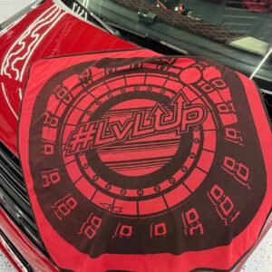 LvLUp #Thirsthy RED XL 90 X 90 (1000GSM) Serviette de séchage